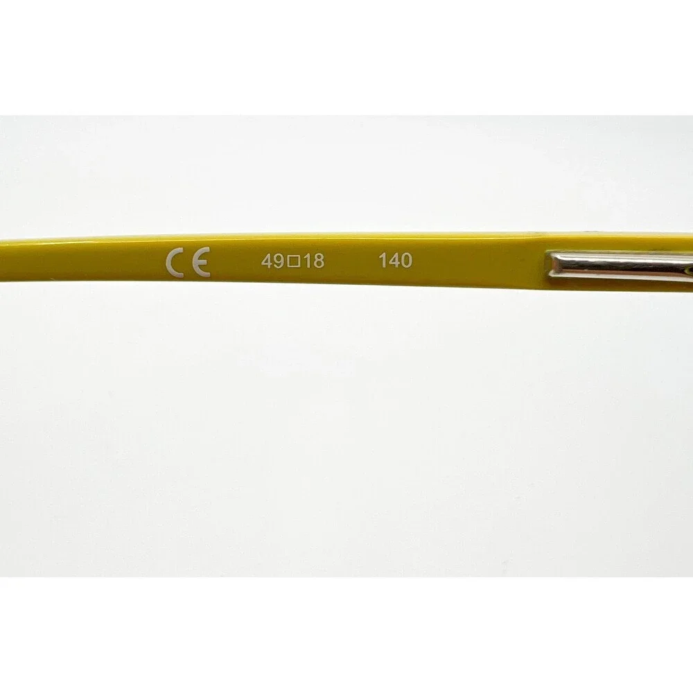 Calvin Klein Eyeglasses Frames Womens Black Yellow CK5878 49-18-140